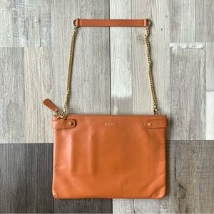 Leather Shoulder Bag Caramel